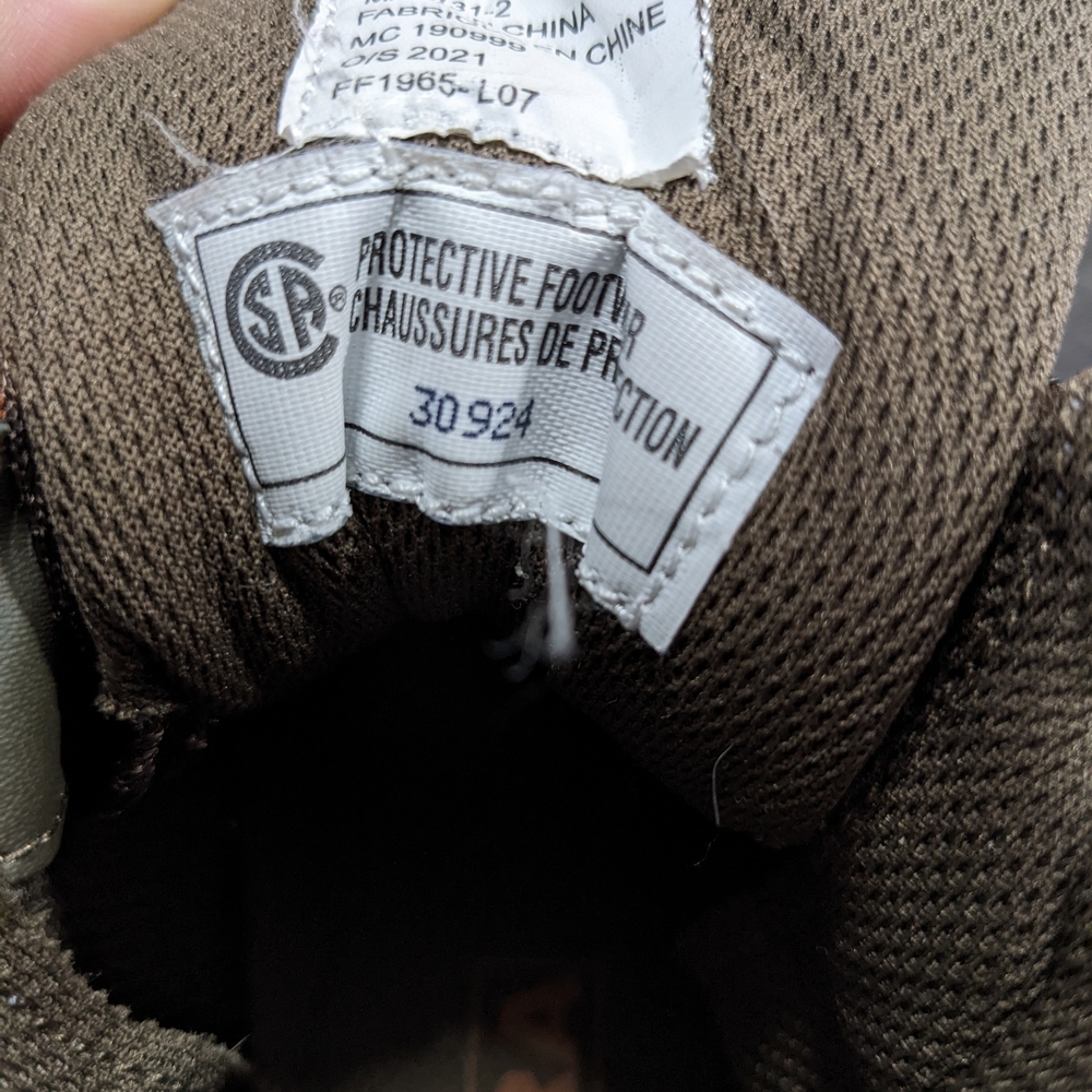 Altra Men's Brown and Black Steal Toe Boots - Picture 8 of 8